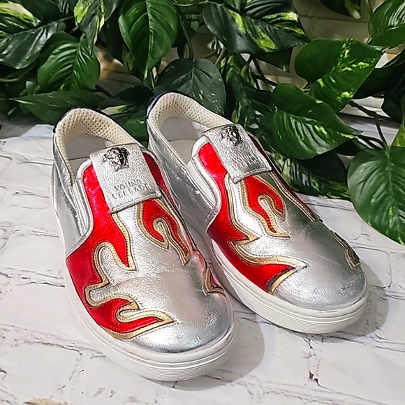 Young Versace Sneakers KID'S Size 5 - Picture 2 of 10